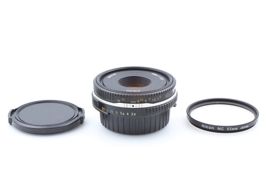 "TOP MINT+++" Nikon Ai-s Ais Nikkor 45mm f/2.8 P Black MF Pancake Lens JAPAN