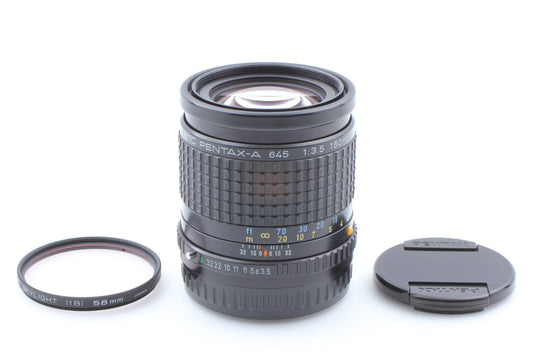 "TOP MINT+++" SMC Pentax A 645 150mm F/3.5 MF Portrait Lens For 645N NII JAPAN