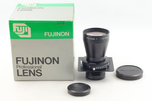 Late "UNUSED" Fujifilm Fuji Fujinon T 400mm f/8 Copal Large Format Lens JAPAN
