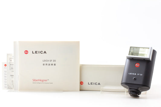 "Almost Unused w/ Box" Leica SF 20 Shoe Mount Flash 14414 For M6 TTL M7 R8 JAPAN