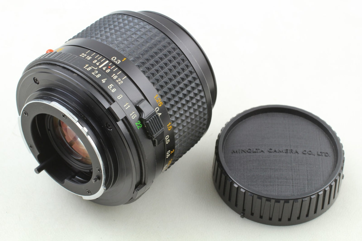 "Near Mint+++ w/ Hood Case" Minolta MD 35mm F1.8 Wide Angle MF Lens From JAPAN