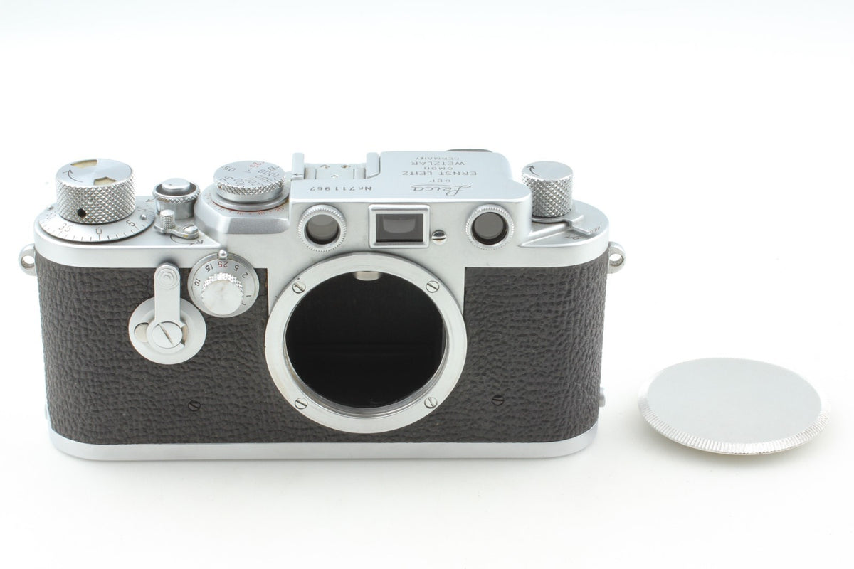 Red Dial Self Timer "Top Mint+++" Leica IIIf Rangefinder 35mm Film Camera JAPAN