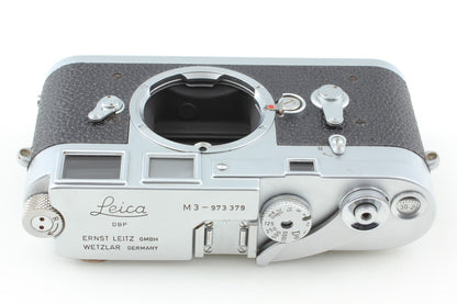 "Mint+++" Leica M3 Single Stroke SS 35mm Film Camera Body From JAPAN