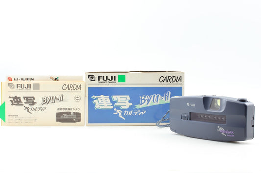 "Unused w/ Box" Fuji Fujifilm Rensha Cardia Byu-N 8 35mm Film Camera From JAPAN