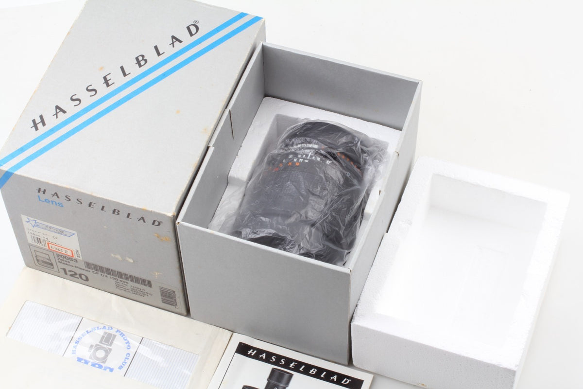 "Top Mint w/ Box" Hasselblad Carl Zeiss Makro Planar T* CF 120mm f/4 Lens JAPAN