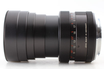 Rare Red Feet "MINT+++" Leica ELMARIT-R 90mm f/2.8 3 Cam Portrait Lens JAPAN