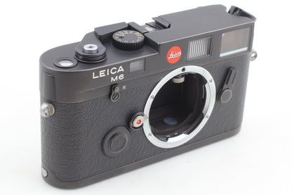 "Top Mint+++ w/ 35mm Lens Unused" Leica M6 Black 0.72 Non TTL Rangefinder JAPAN