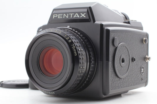 "Mint+++" Pentax 645 Film Camera SMC A 75mm f/2.8 Lens 120 Film Back From JAPAN
