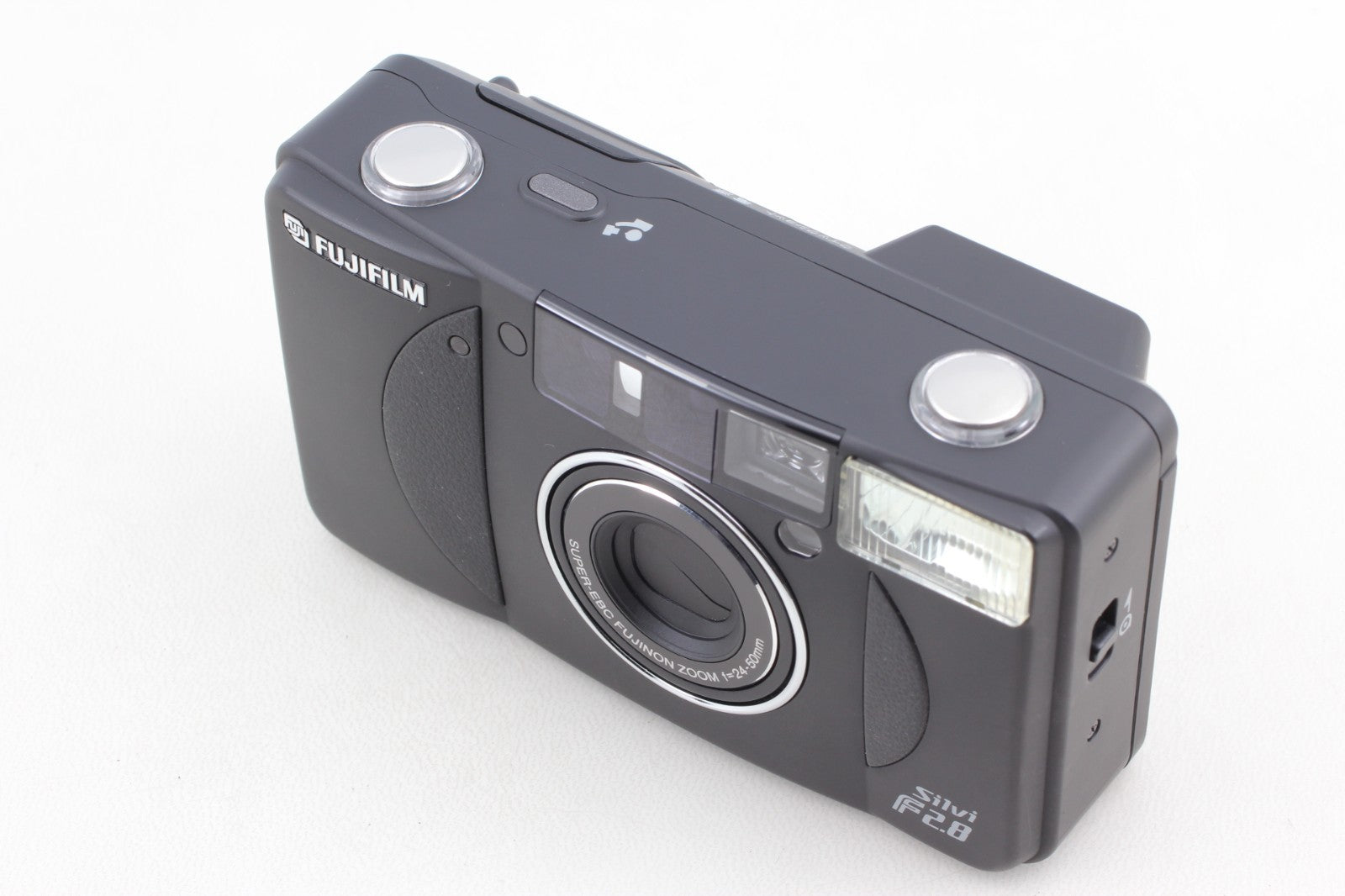 "Mint+++" Fujifilm Silvi F/2.8 Black 35mm Film Camera From JAPAN