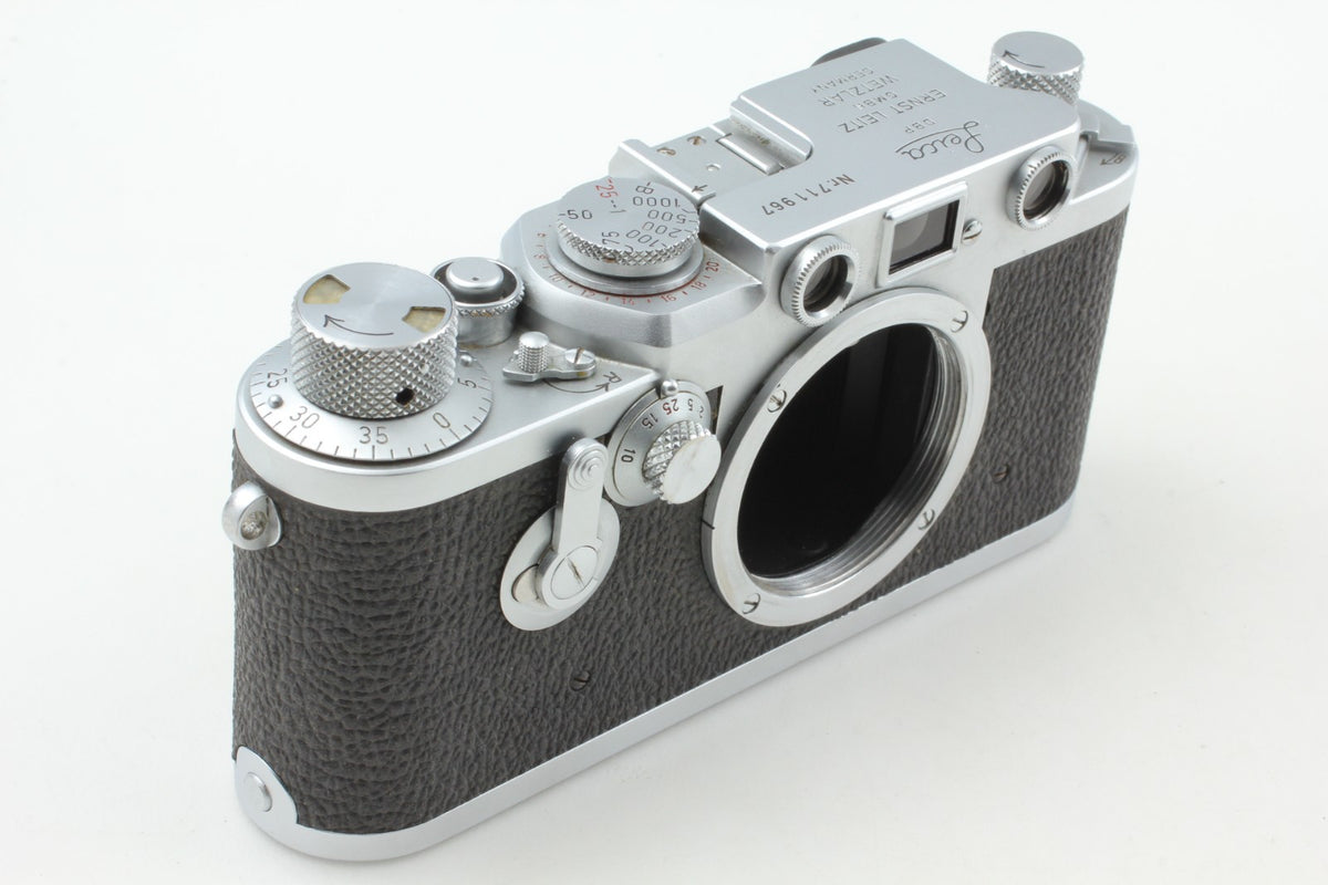 Red Dial Self Timer "Top Mint+++" Leica IIIf Rangefinder 35mm Film Camera JAPAN