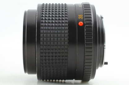 "Near Mint+++ w/ Hood Case" Minolta MD 35mm F1.8 Wide Angle MF Lens From JAPAN