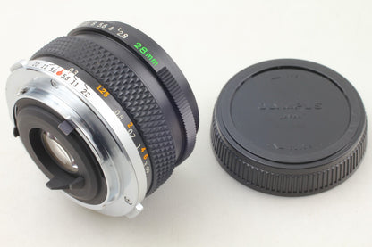 "Top Mint+++" Olympus OM-System Zuiko MC Auto-W 28mm f/2.8 MF Lens From JAPAN
