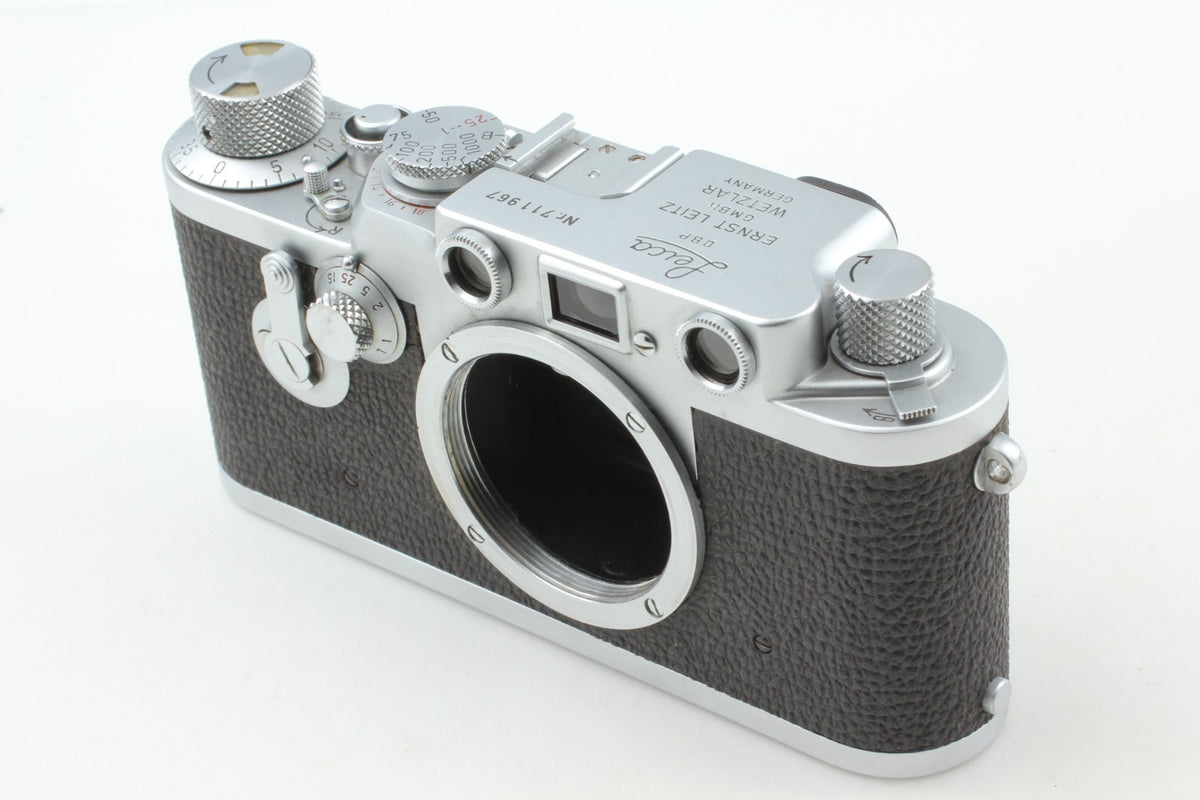 Red Dial Self Timer "Top Mint+++" Leica IIIf Rangefinder 35mm Film Camera JAPAN