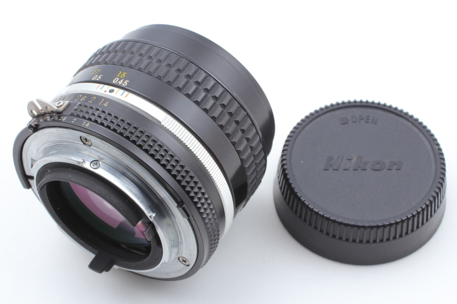 "Mint+++" Nikon Ai-s NIKKOR 50mm F1.4 MF Standard Prime F Mount Lens From JAPAN
