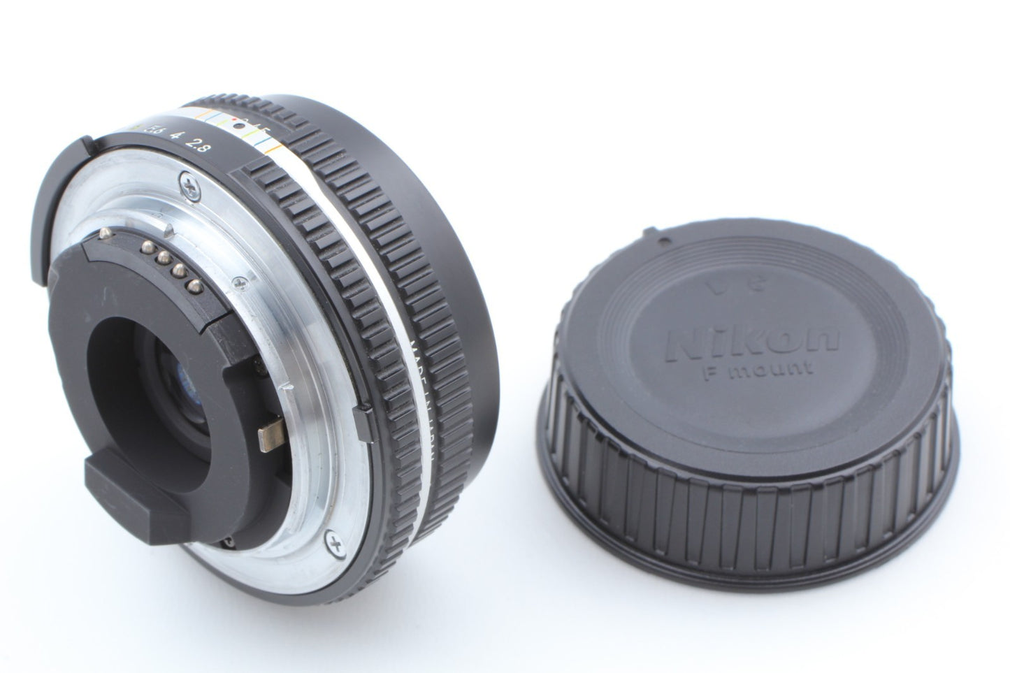 "TOP MINT+++" Nikon Ai-s Ais Nikkor 45mm f/2.8 P Black MF Pancake Lens JAPAN
