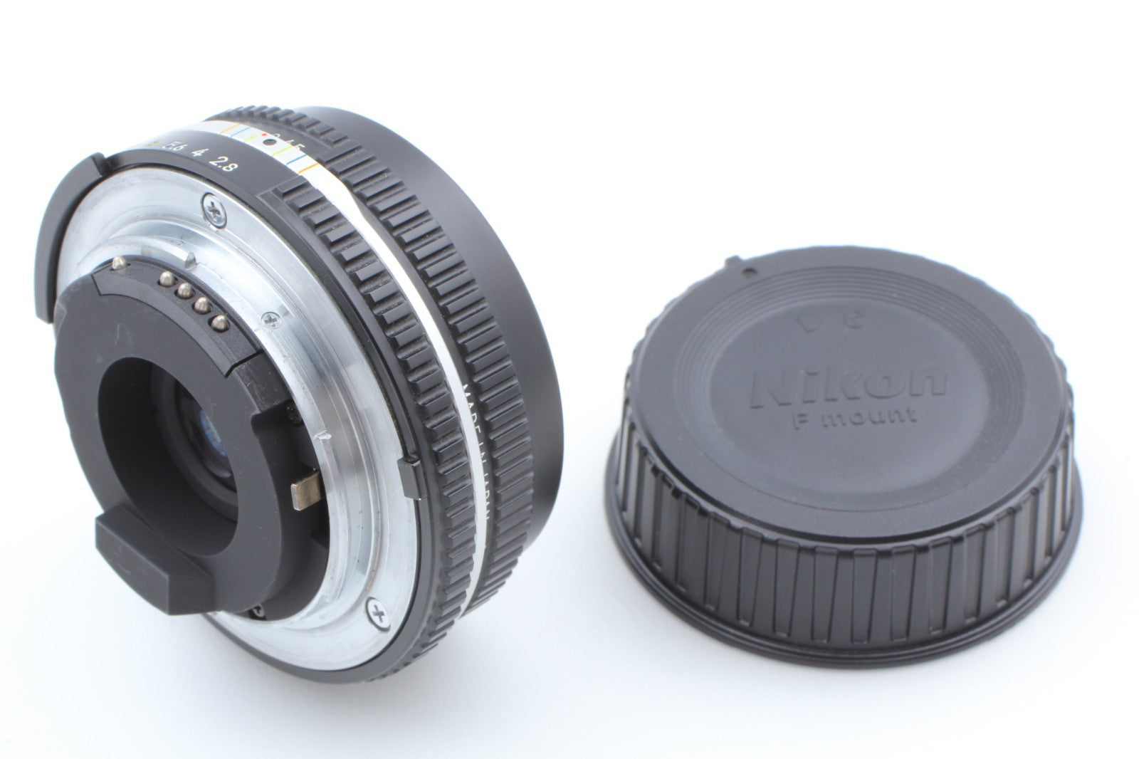"TOP MINT+++" Nikon Ai-s Ais Nikkor 45mm f/2.8 P Black MF Pancake Lens JAPAN