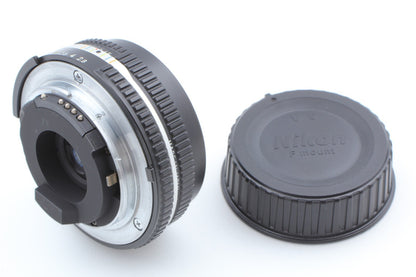 "TOP MINT+++" Nikon Ai-s Ais Nikkor 45mm f/2.8 P Black MF Pancake Lens JAPAN