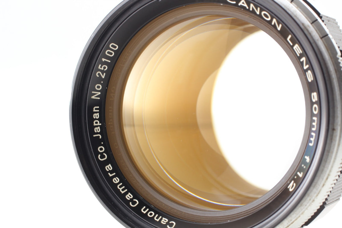 "Top Mint+++" Canon 50mm f/1.2 MF Standard Lens LTM L39 Leica Screw Mount JAPAN