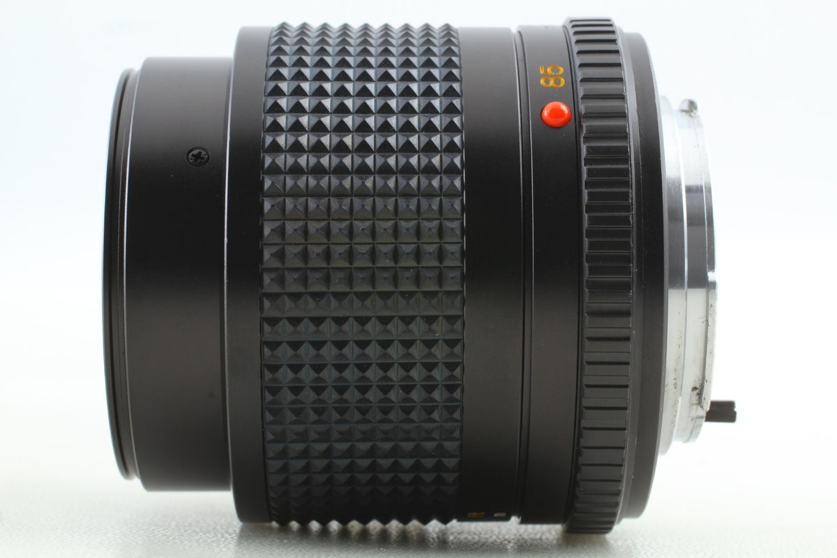 "Top Mint+++ w/ Hood" Minolta New MD 85mm F2 Portrait MF Lens From JAPAN