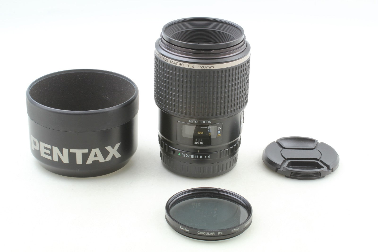 "Top Mint w/ Hood" SMC Pentax-FA 645 120mm F4 Macro AF Lens 645N NII From JAPAN