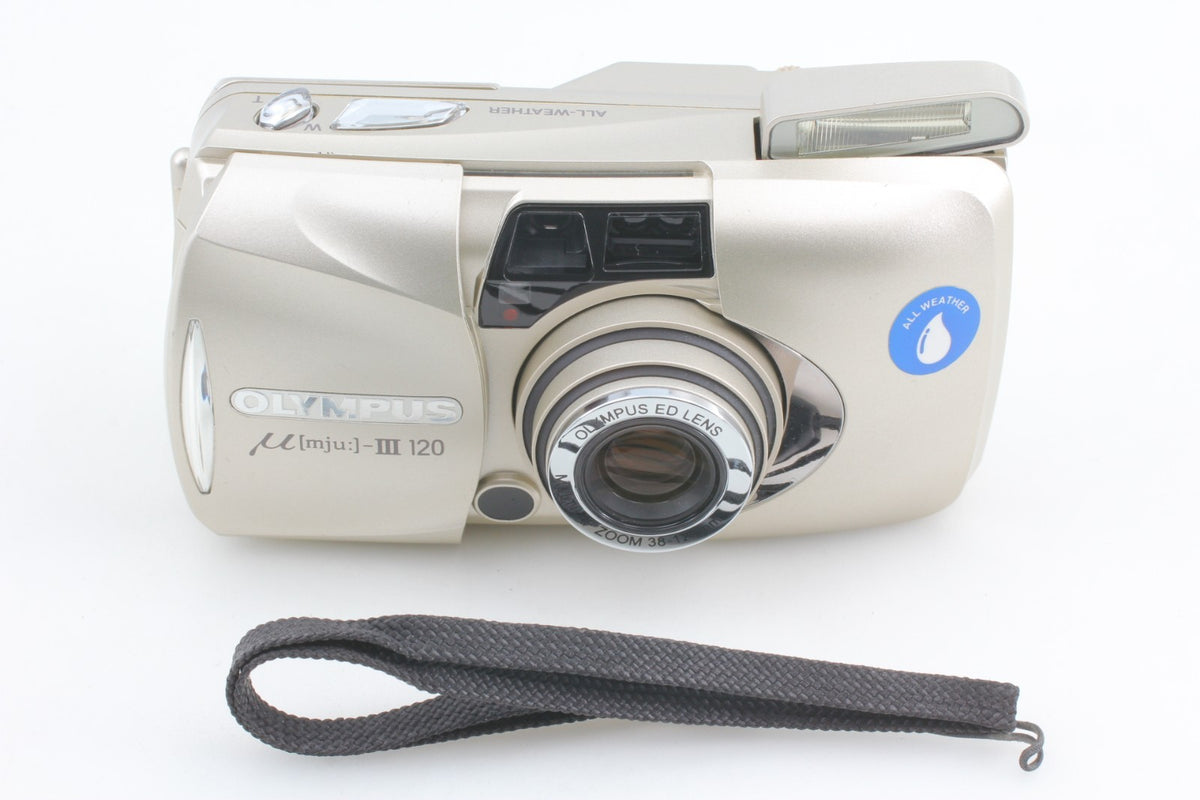 "Mint+++" Olympus Mju III 120 38-120mm 35mm Point & Shoot Film Camera From JAPAN