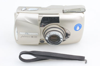 "Mint+++" Olympus Mju III 120 38-120mm 35mm Point & Shoot Film Camera From JAPAN