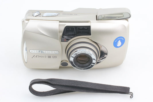 "Mint+++" Olympus Mju III 120 38-120mm 35mm Point & Shoot Film Camera From JAPAN