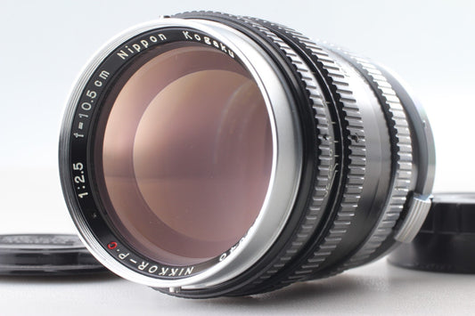 "TOP MINT+++" Nippon Kogaku Nikon Nikkor P.C 105mm f/2.5 S Mount Lens From JAPAN