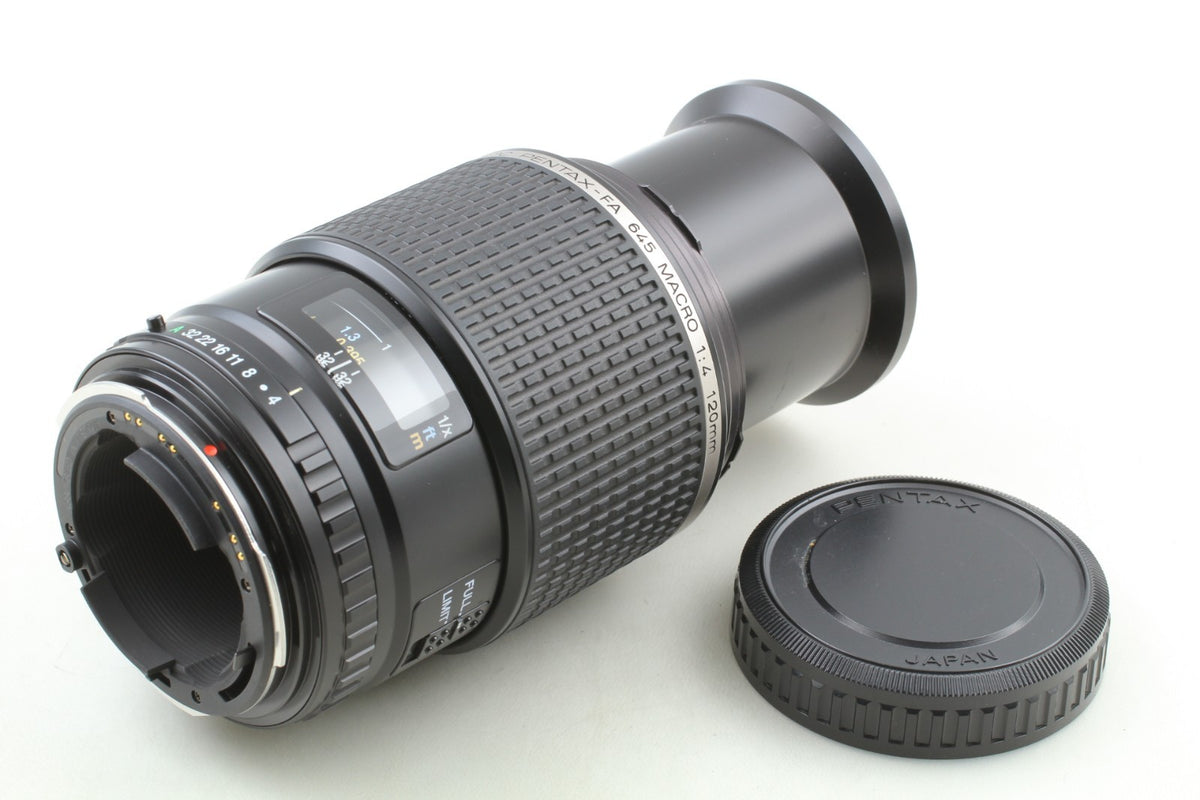 "Top Mint w/ Hood" SMC Pentax-FA 645 120mm F4 Macro AF Lens 645N NII From JAPAN