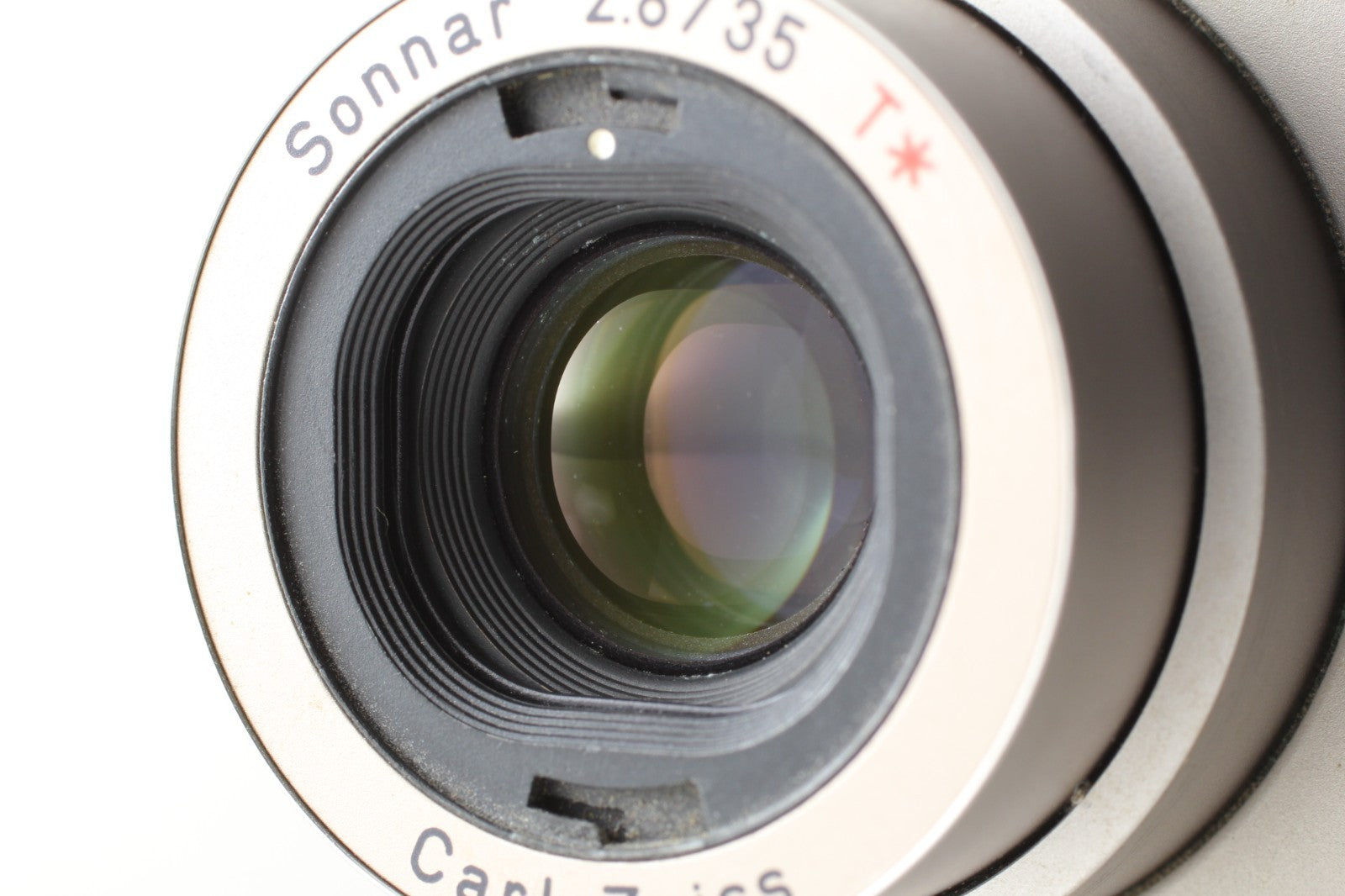 "Near Mint+++" Contax T3 D Titan Silver Compact 35mm Film Camera From JAPAN