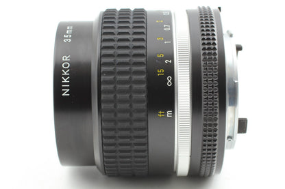 Sic "Unused w/ Box" Nikon Ai-s Ais Nikkor 35mm f/2 MF Wide Angle Lens From JAPAN