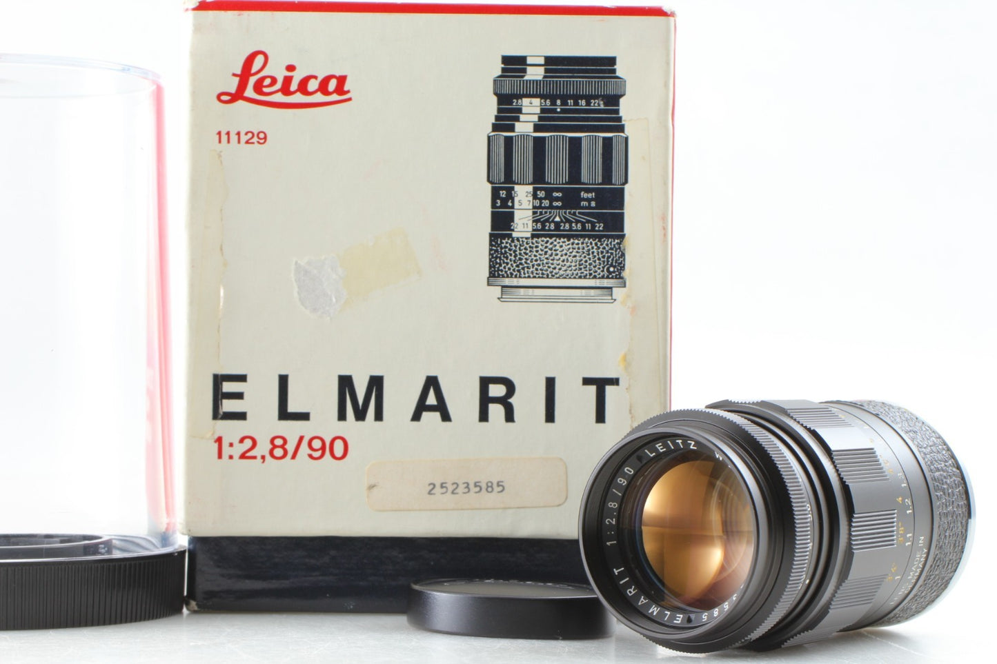 "TOP MINT w/ Box" Leica Elmarit M 90mm f/2.8 E39 MF Lens Leica M Mount JAPAN