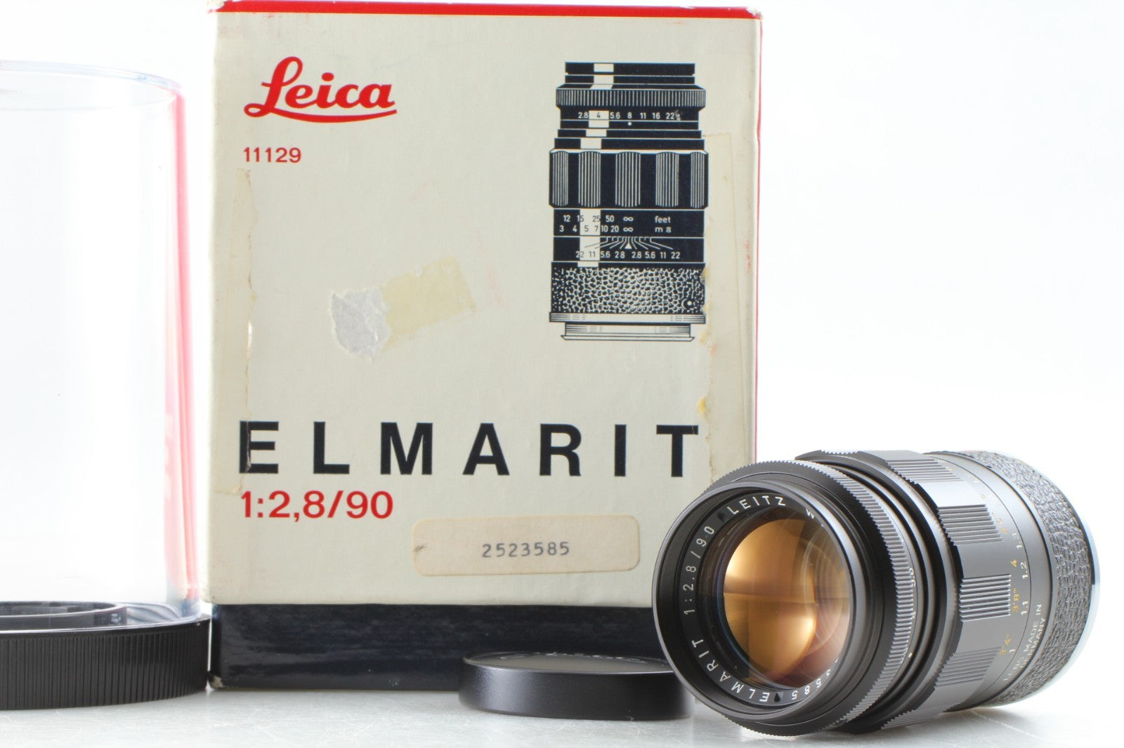 "TOP MINT w/ Box" Leica Elmarit M 90mm f/2.8 E39 MF Lens Leica M Mount JAPAN
