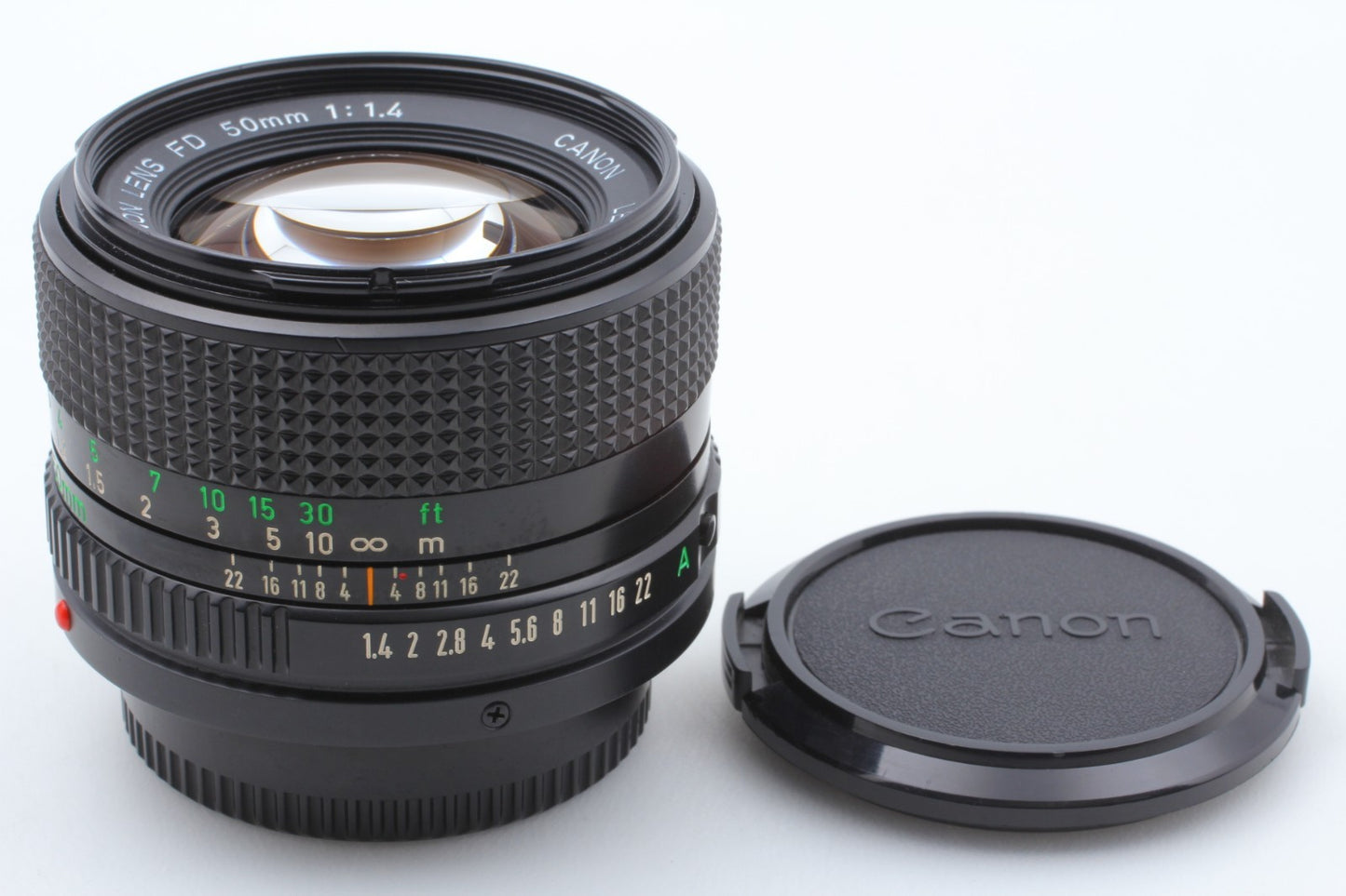 "Almost Unused" Canon New FD 50mm f/1.4 MF Standrad Lens for A-1 AE-1 F-1 JAPAN