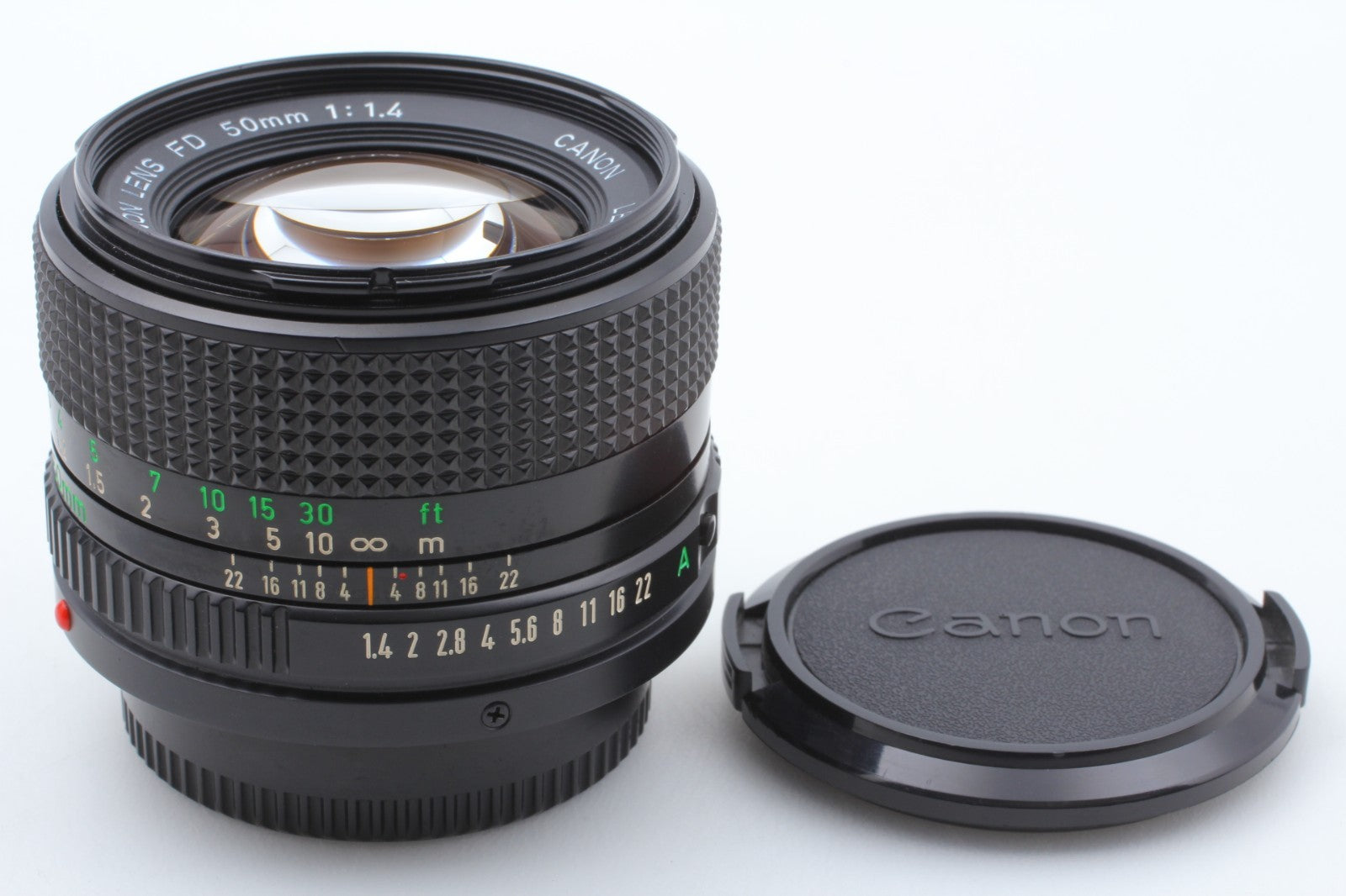 "Almost Unused" Canon New FD 50mm f/1.4 MF Standrad Lens for A-1 AE-1 F-1 JAPAN