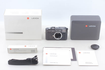 "UNUSED" Leica M6 TTL LHSA 0.72 Black Paint Special Edition Solms Germany 10443
