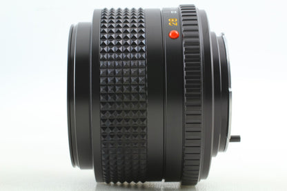 "Unused w/ Hood Case" Minolta New MD 28mm F2.8 Wide Angle MF Lens From JAPAN