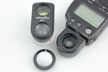 "Unused w/ Ref View Finder 10°" Minolta Auto Meter IV F Digital Light From JAPAN