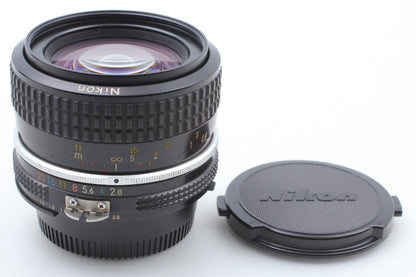 "Mint+++" Nikon Nikkor AI 28mm f/2.8 Wide Angle MF Prime Lens F Mount From JAPAN