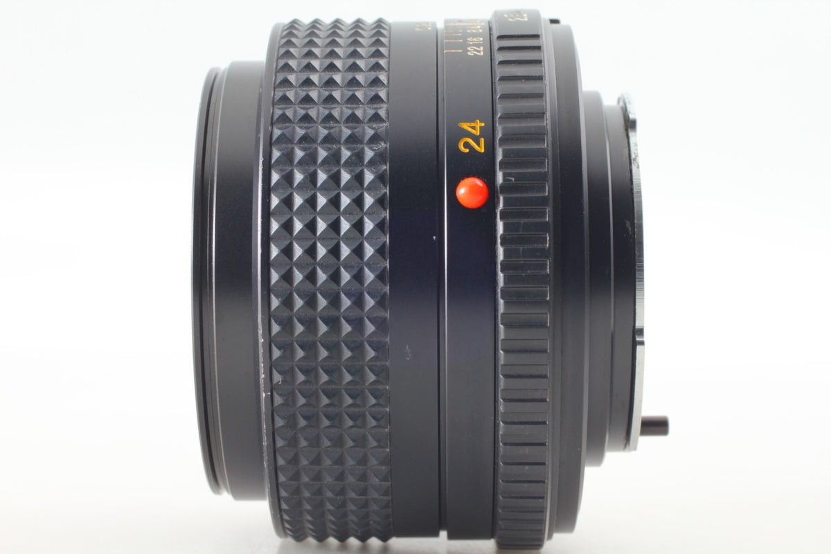 "Mint+++ w/ Case" Minolta New MD 24mm f/2.8 Wide Angle Lens MC MD Mount JAPAN
