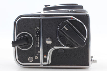 "MINT+++" Hasselblad 503CX Camera Body Planar CF 80mm F/2.8 A12 III Acute Matte