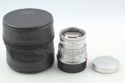Vintage "Mint+++" Leica Summicron 50mm f/2 Rigid Lens M Mount Leitz From JAPAN