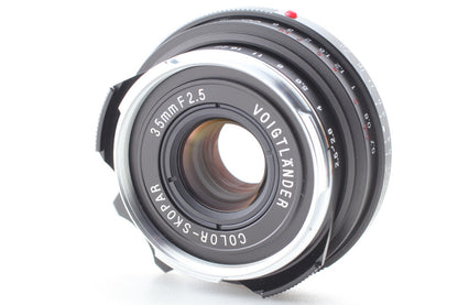 "Top Mint+++ w/ 35mm Lens Unused" Leica M6 Black 0.72 Non TTL Rangefinder JAPAN