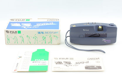 "Unused w/ Box" Fuji Fujifilm Rensha Cardia Byu-N 8 35mm Film Camera From JAPAN