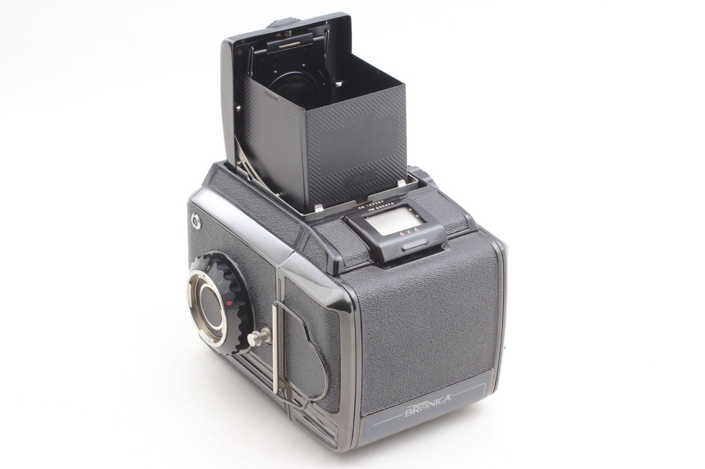 Late Model "TOP MINT+++" Zenza Bronica S2 Black Nikkor P.C 75mm f/2.8 Lens JAPAN