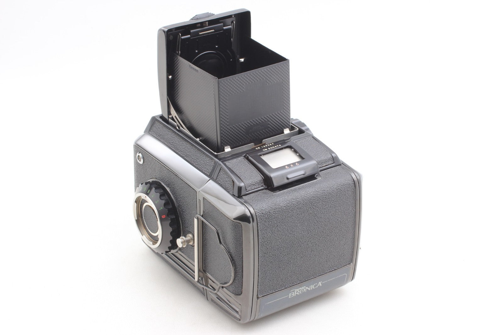 Late Model "TOP MINT+++" Zenza Bronica S2 Black Nikkor P.C 75mm f/2.8 Lens JAPAN