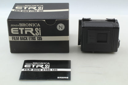 "UNUSED" Zenza Bronica 135N 35mm Film Back for ETR S Si Medium Format From JAPAN