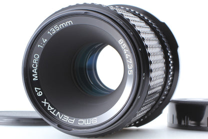 Late "Top Mint" SMC Pentax 67 135mm f/4 Macro MF Lens For 6x7 67II From JAPAN