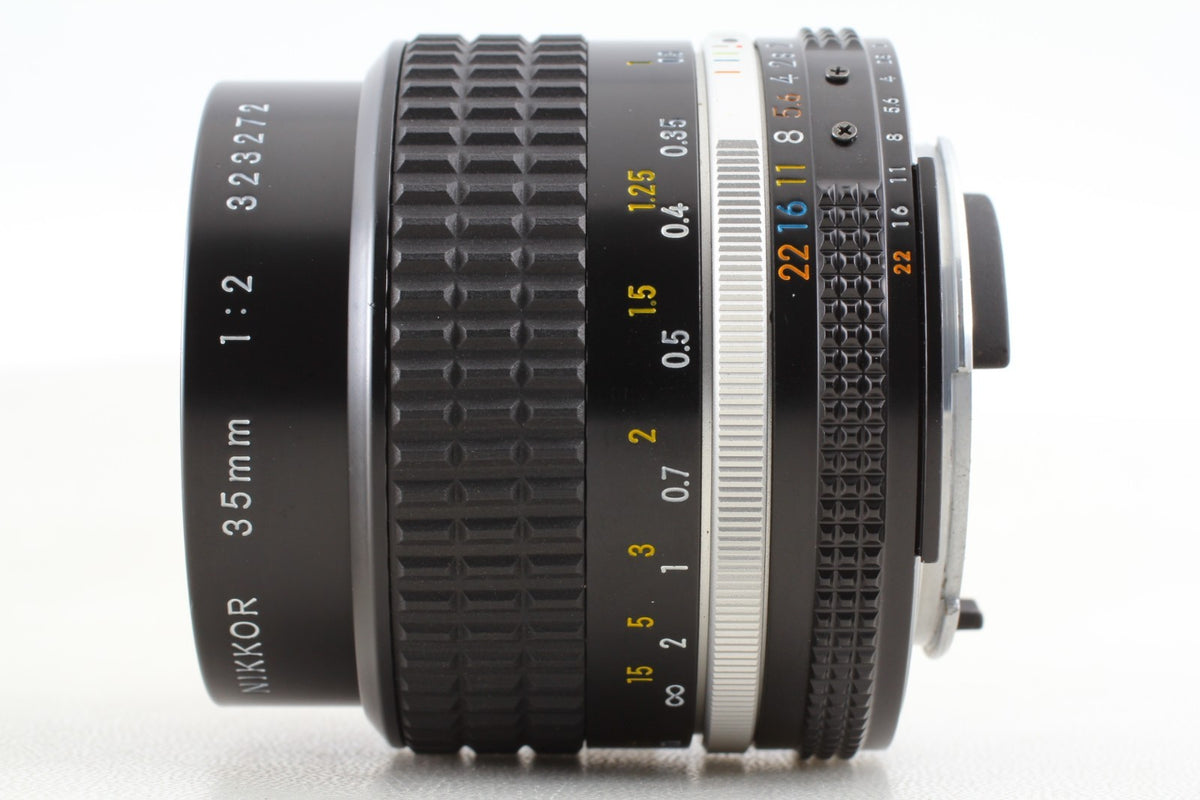 SIC “Unused” Nikon Ai-s Ais Nikkor 35mm f/2 Wide Angle MF Lens F Mount JAPAN
