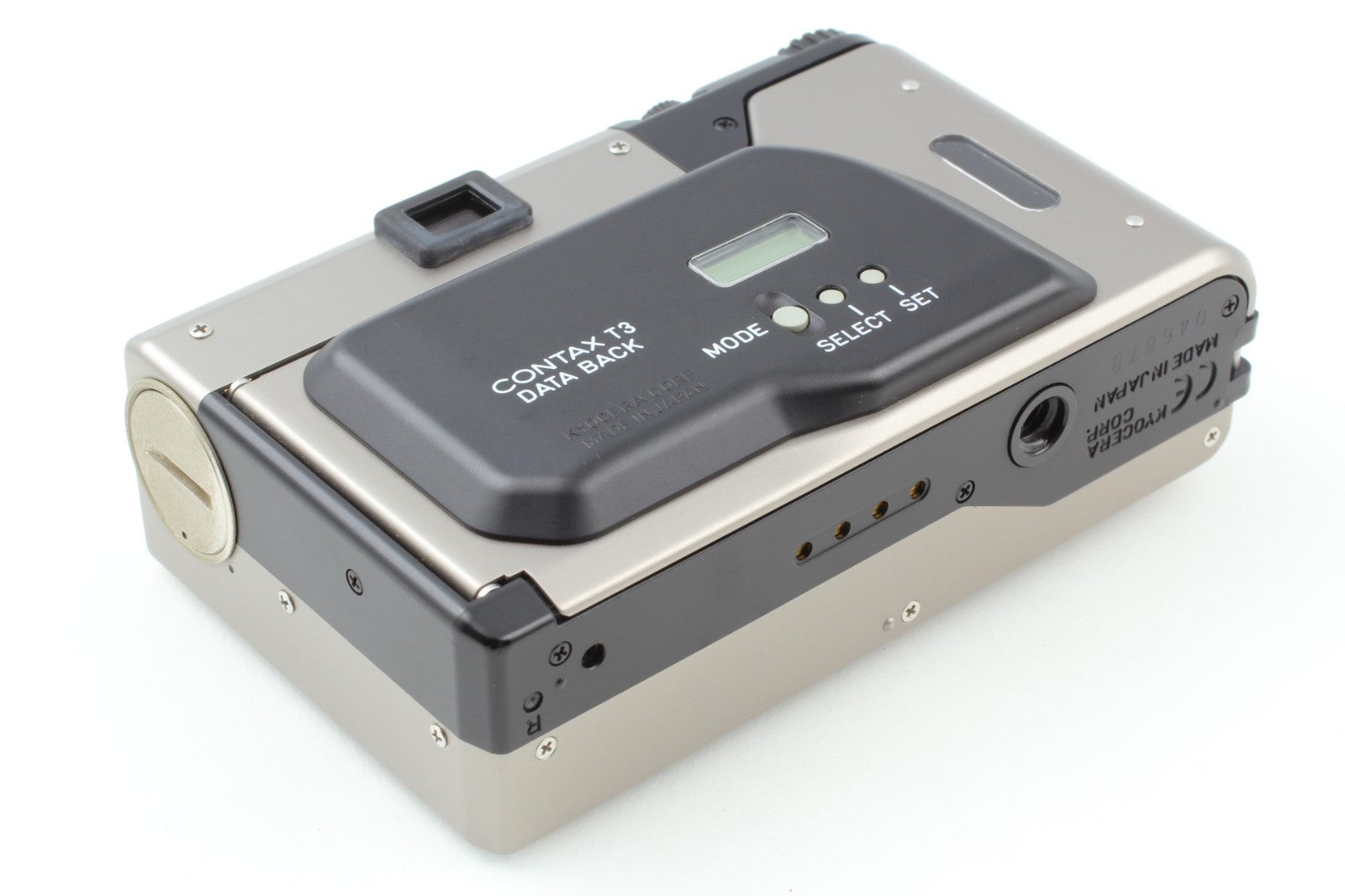 Contax T3 D Titan Silver Compact 35mm Film Camera 